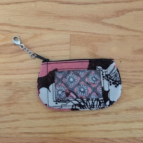 Vera Bradley Mocha Rogue Coin Purse Used Condition. Dimensions- 4.5”by 3” - Picture 2 of 4
